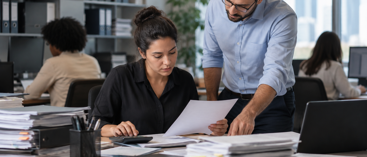 Dimensione a equipe fiscal sem esconder picos de trabalho
